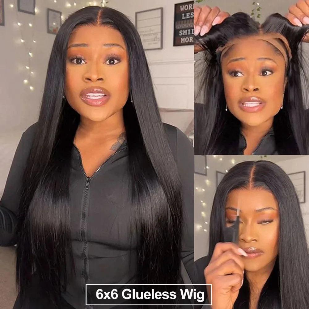 250 Density Glueless Human wig