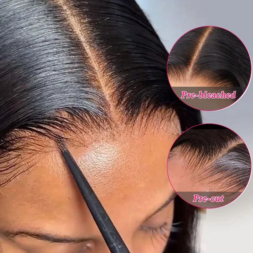 250 Density Glueless Human wig