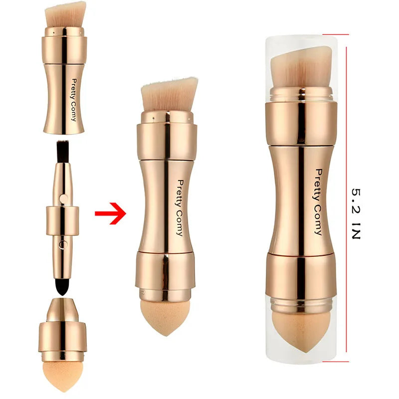 Pinceaux de maquillage 4 en 1