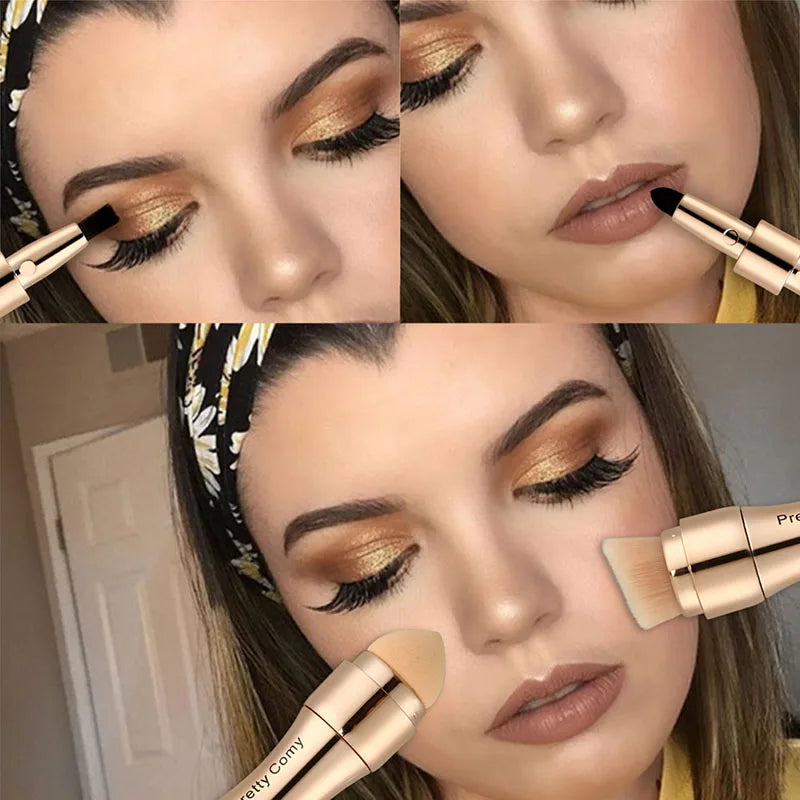 Pinceaux de maquillage 4 en 1