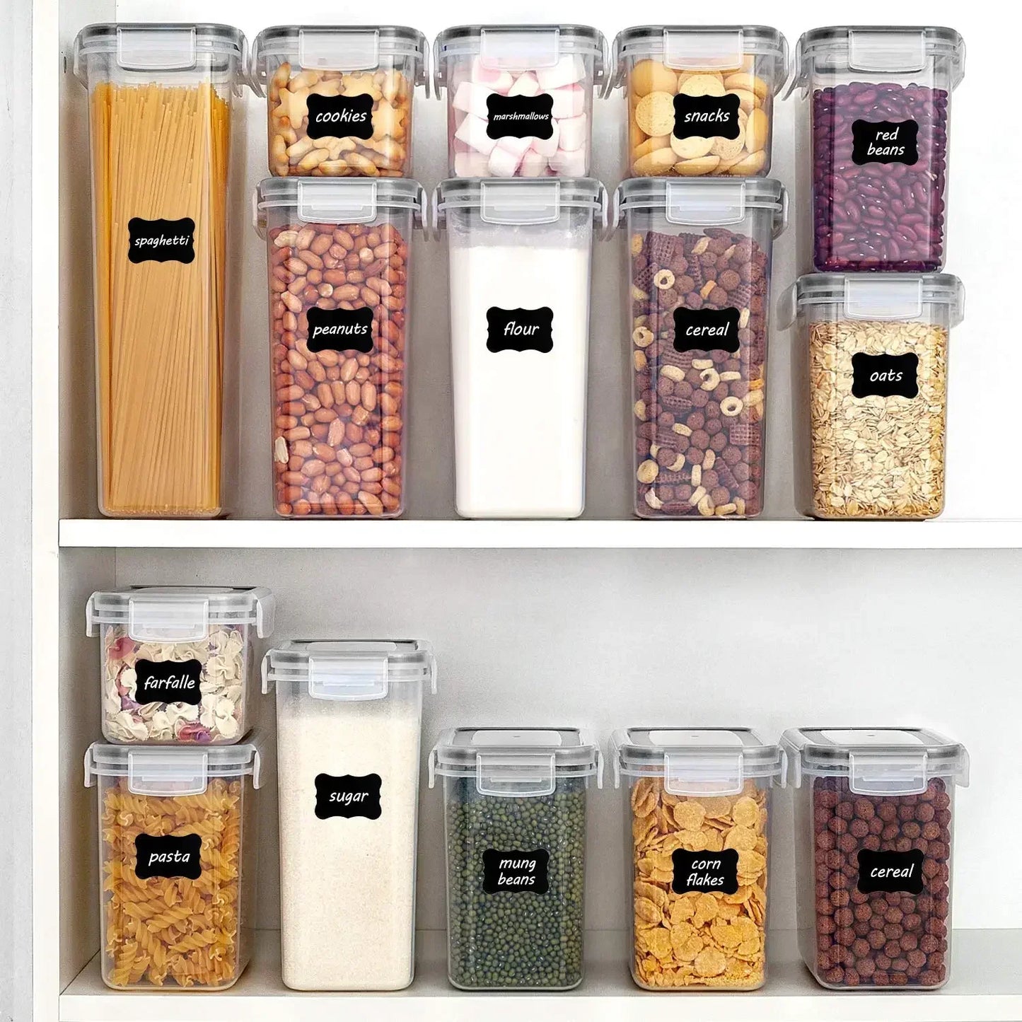 Ensemble de 5 boîtes de conservation alimentaire