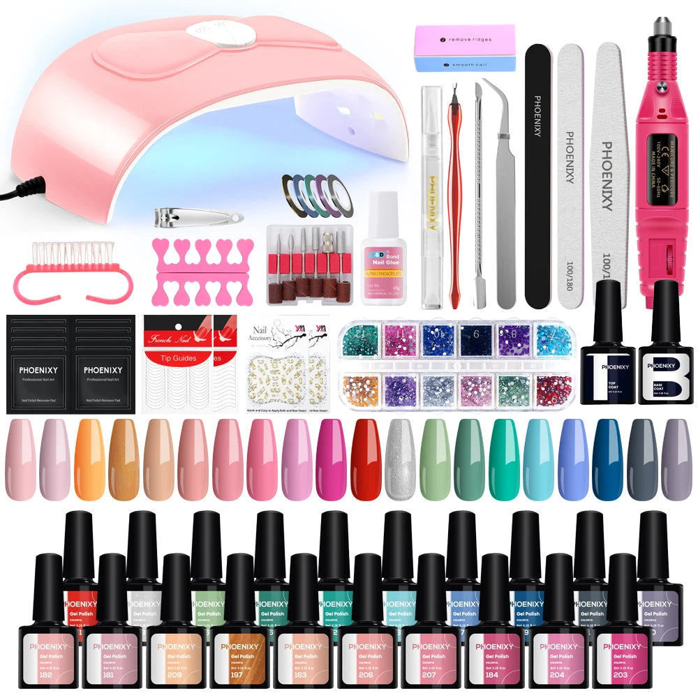 Coffret manucure avec vernis gel