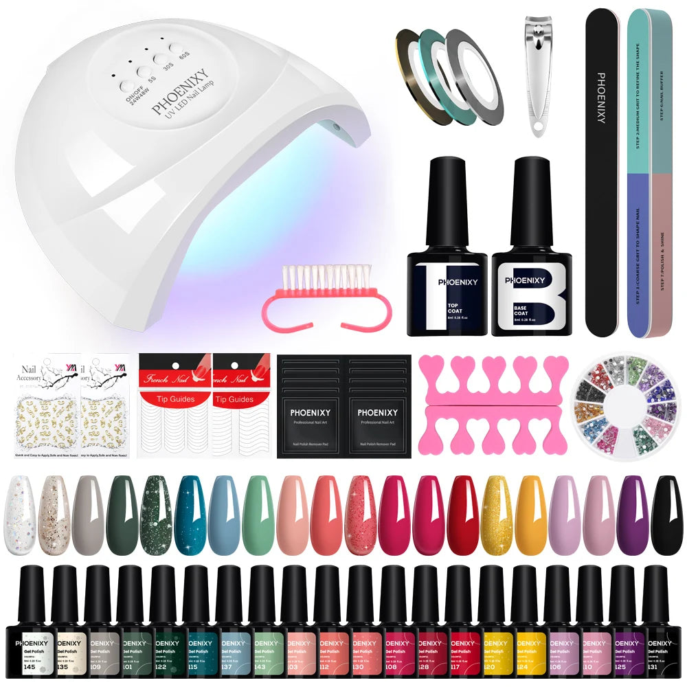 Coffret manucure avec vernis gel
