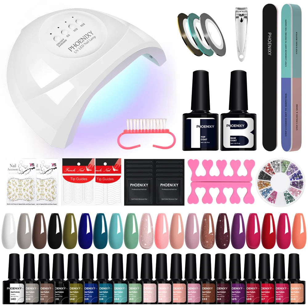 Coffret manucure avec vernis gel