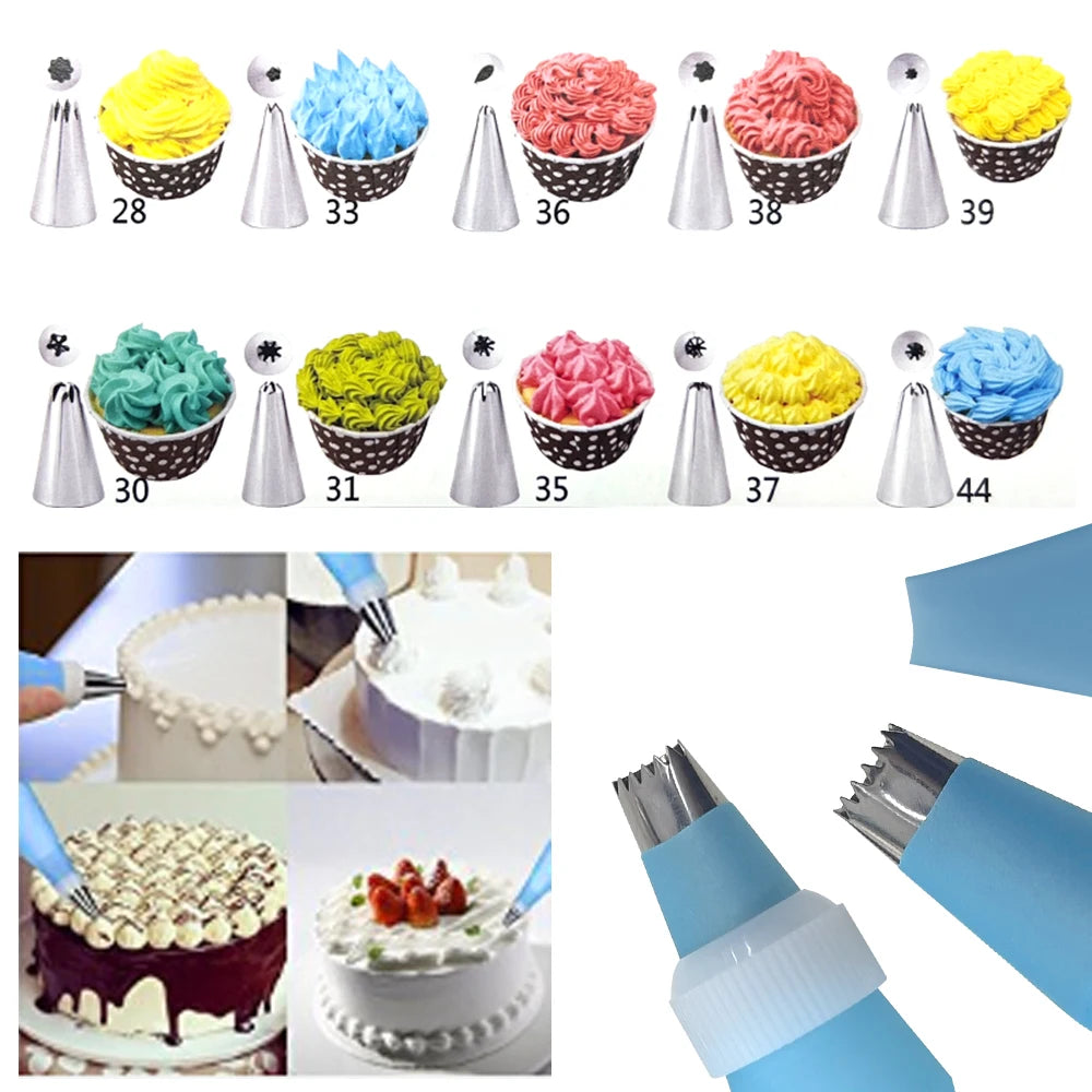Kit complet de décoration de gâteaux comprenant 137 pièces
