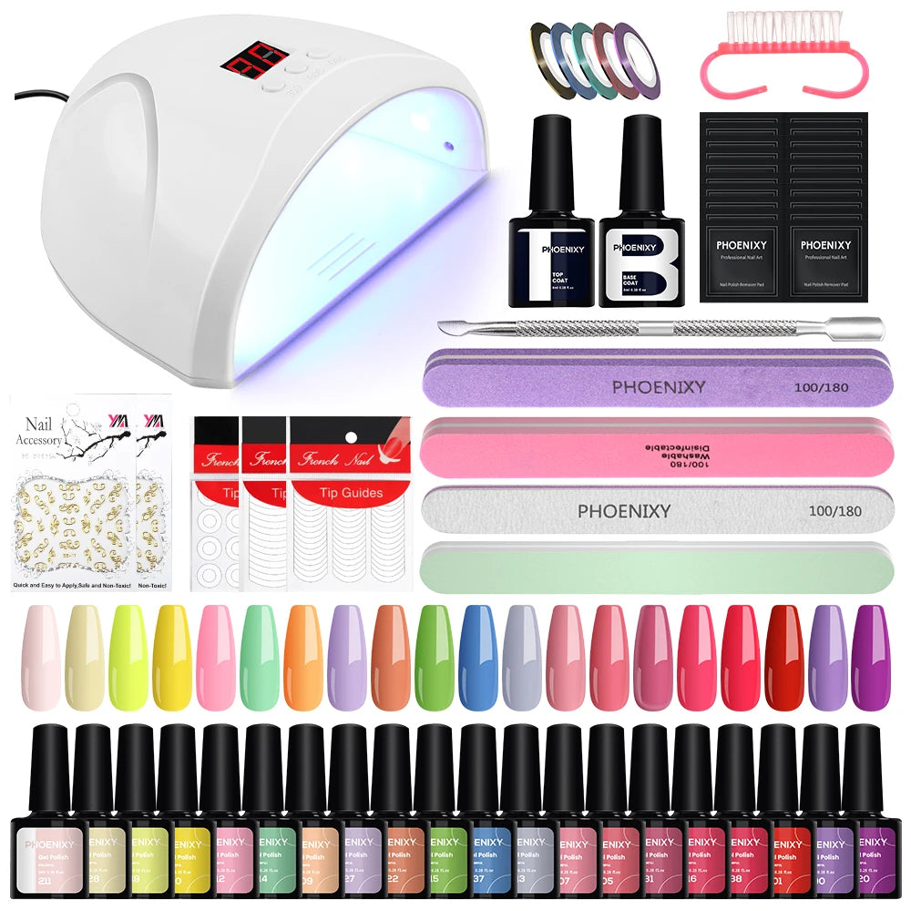 Coffret manucure avec vernis gel