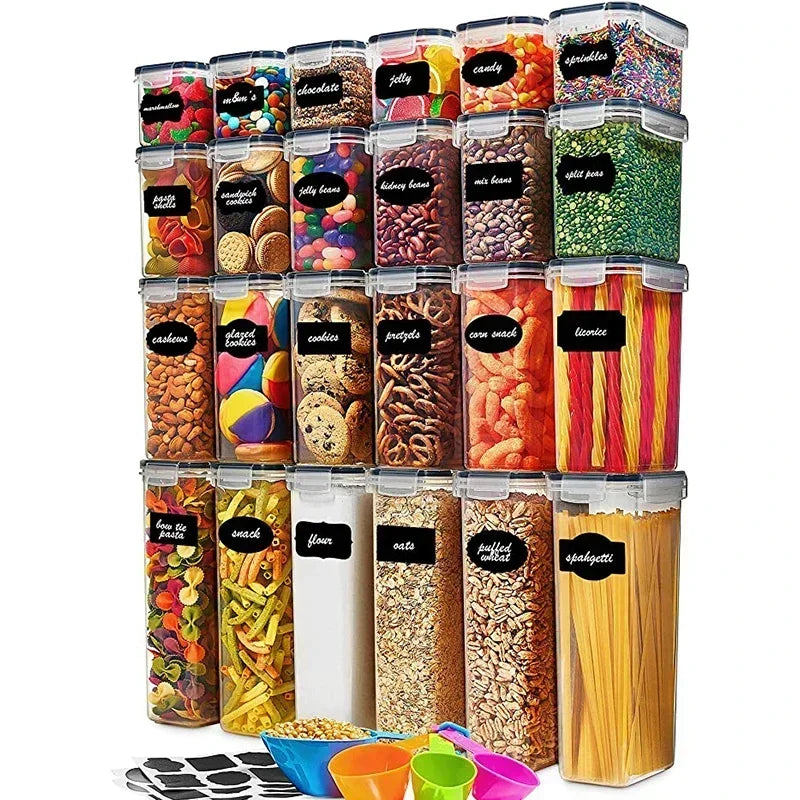 Ensemble de 5 boîtes de conservation alimentaire