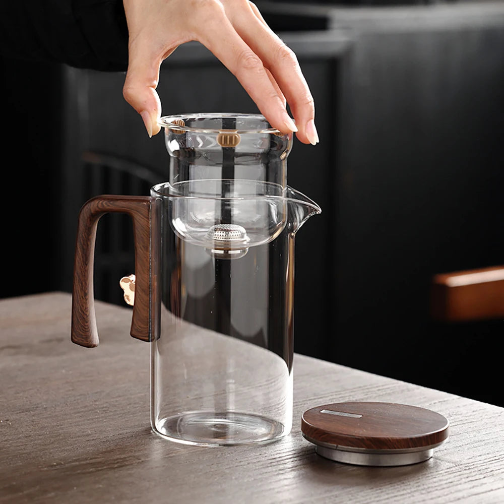 Théière en Verre avec Infuseur.