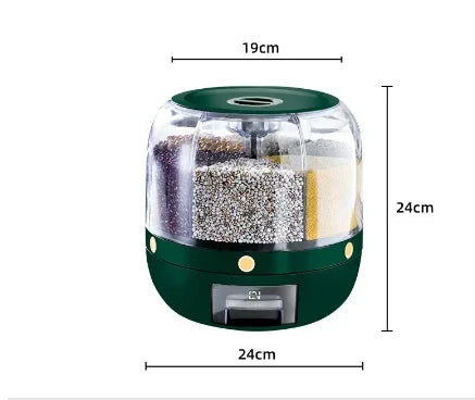 Distributeur d'aliment Rotatif à 360 Degrés