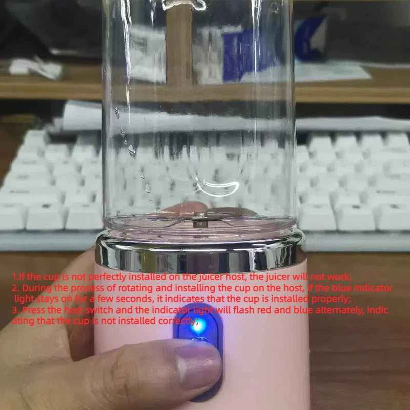 Blender portable électrique 6 lames.