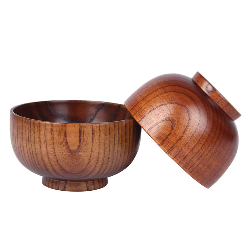 Bol en bois, style japonais