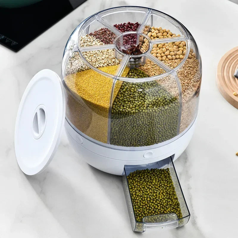 Distributeur d'aliment Rotatif à 360 Degrés
