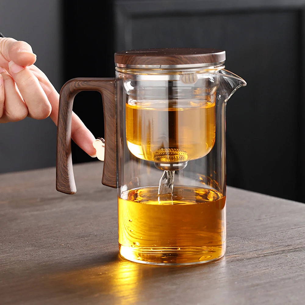 Théière en Verre avec Infuseur.