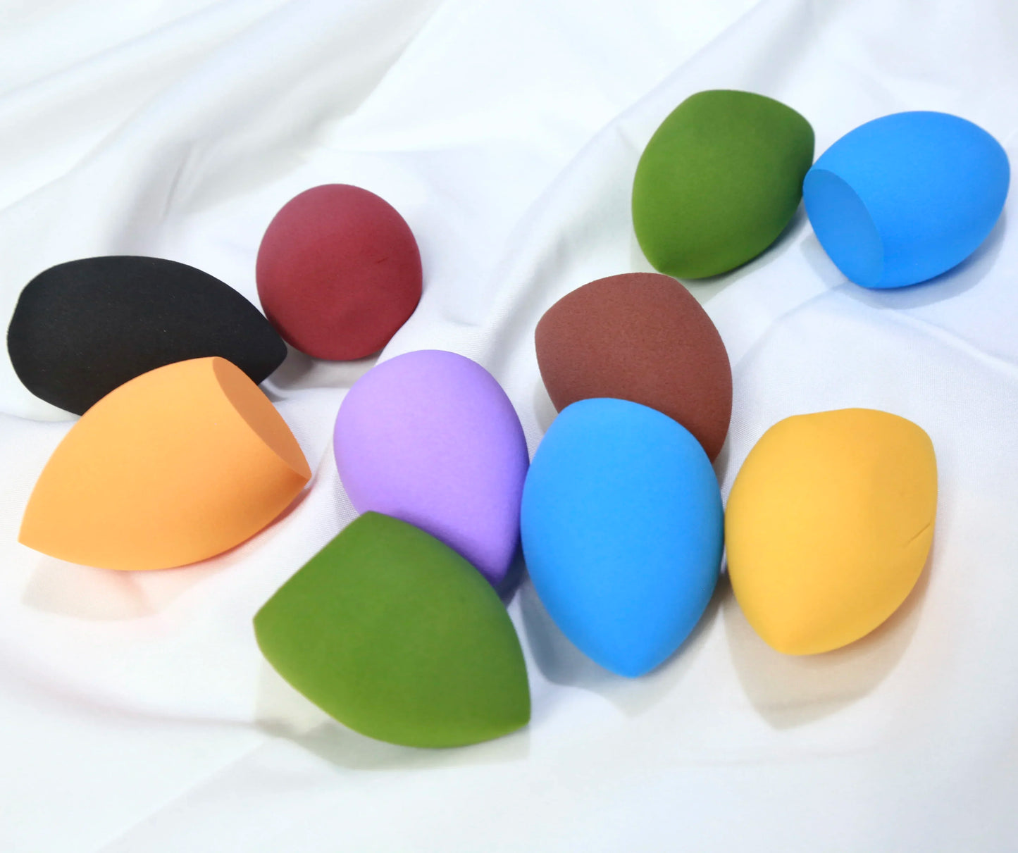 10 PCS Set de eponges de maquillage.