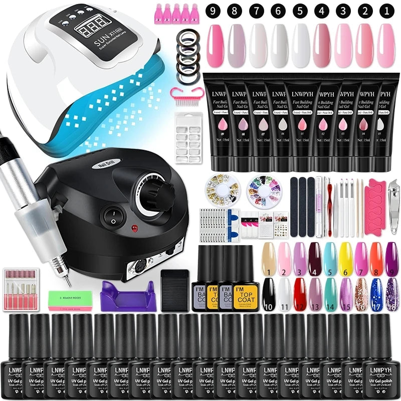 Kit de vernis gel pour ongles