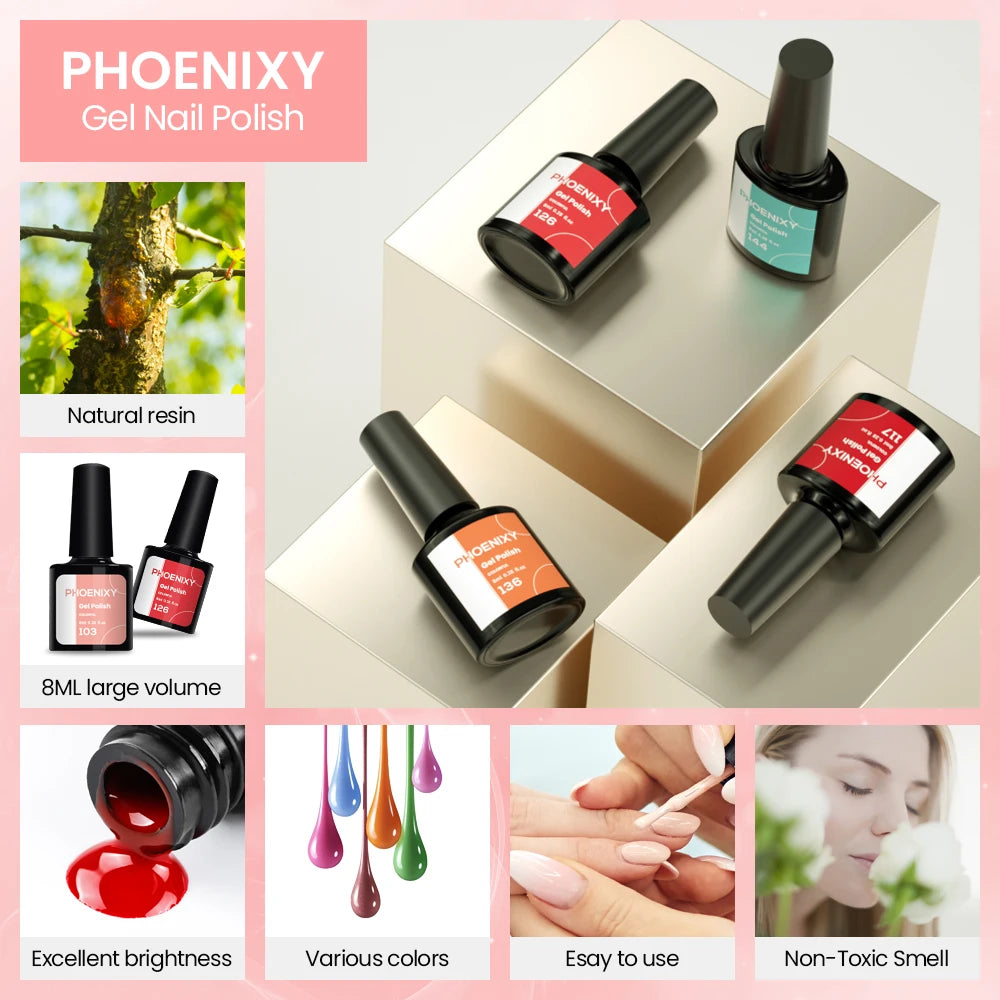 Coffret manucure avec vernis gel