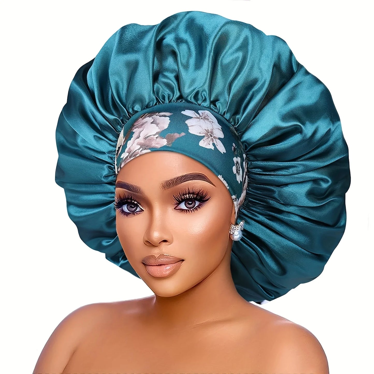 Bonnet de protection en satin.