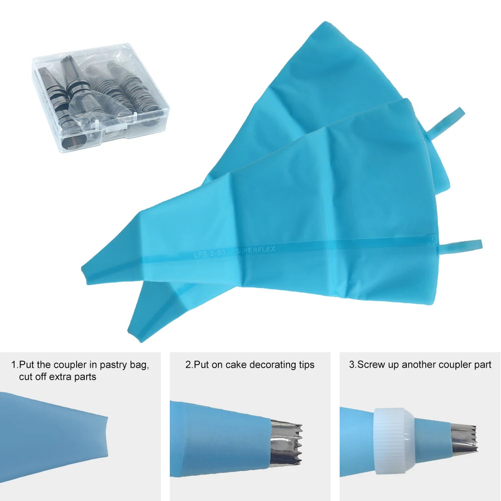 Kit complet de décoration de gâteaux comprenant 137 pièces