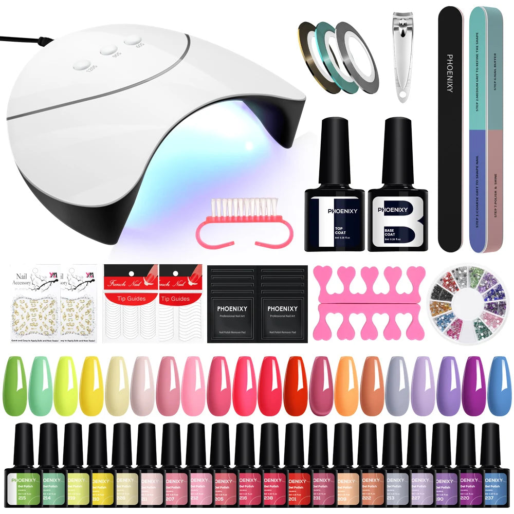 Coffret manucure avec vernis gel