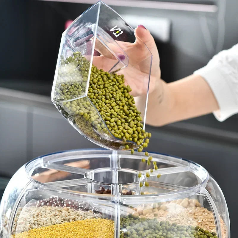 Distributeur d'aliment Rotatif à 360 Degrés