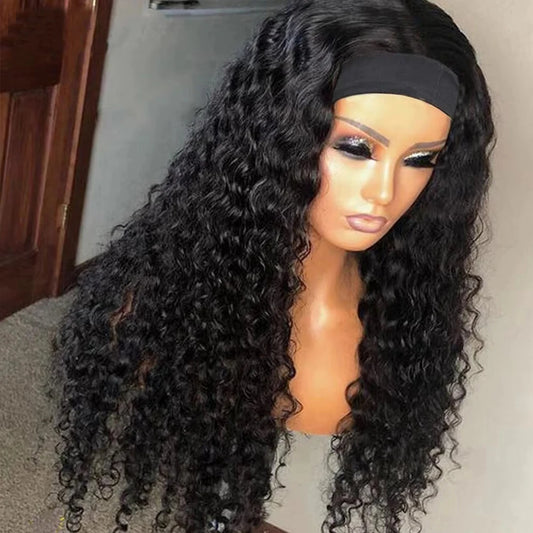 Perruque bando Human Hair Water Wave