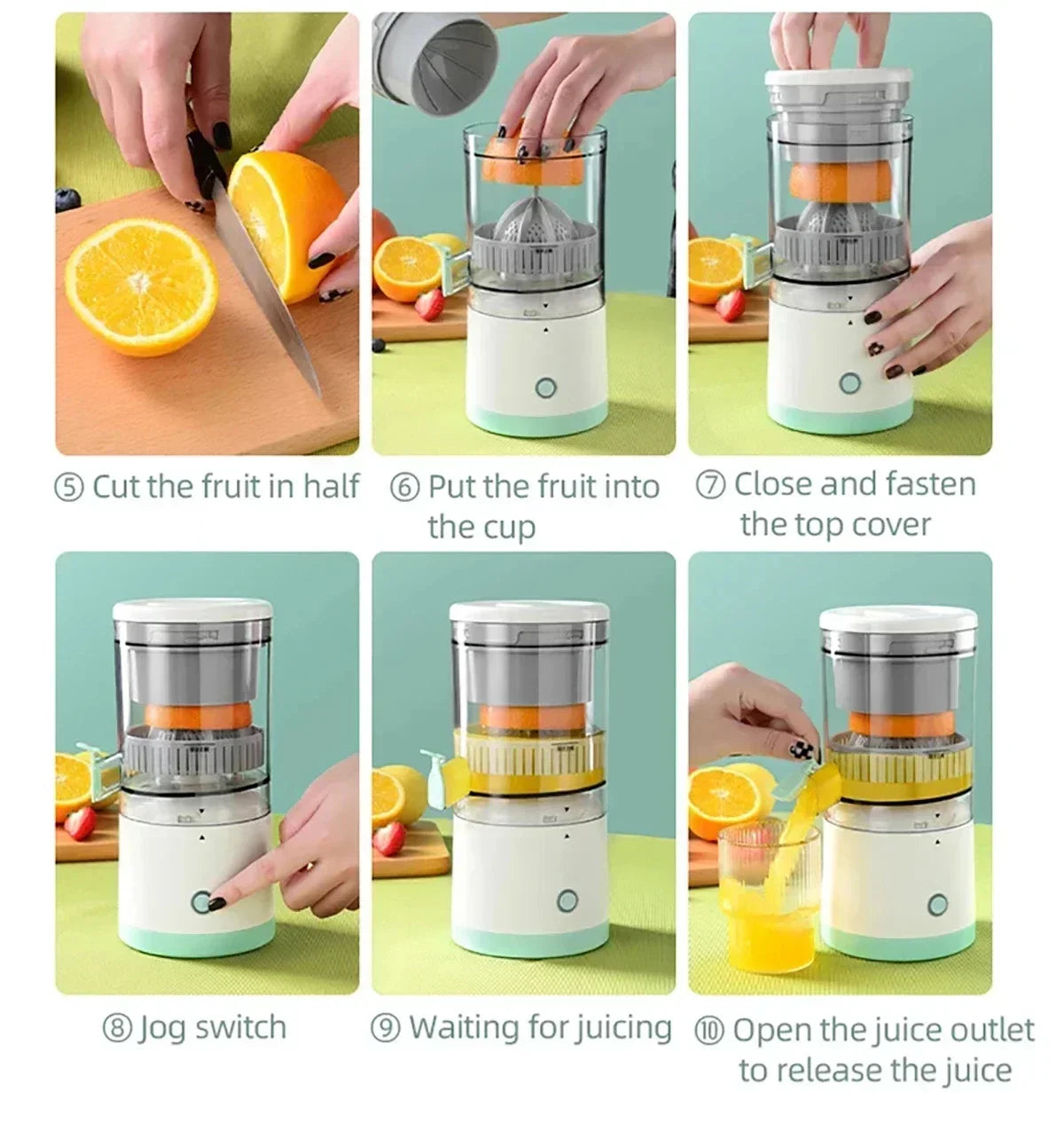 Extracteur de jus electrique.
