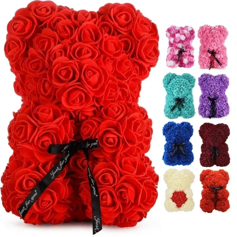 Nouvelle rose éternelle en fleurs artificielles.