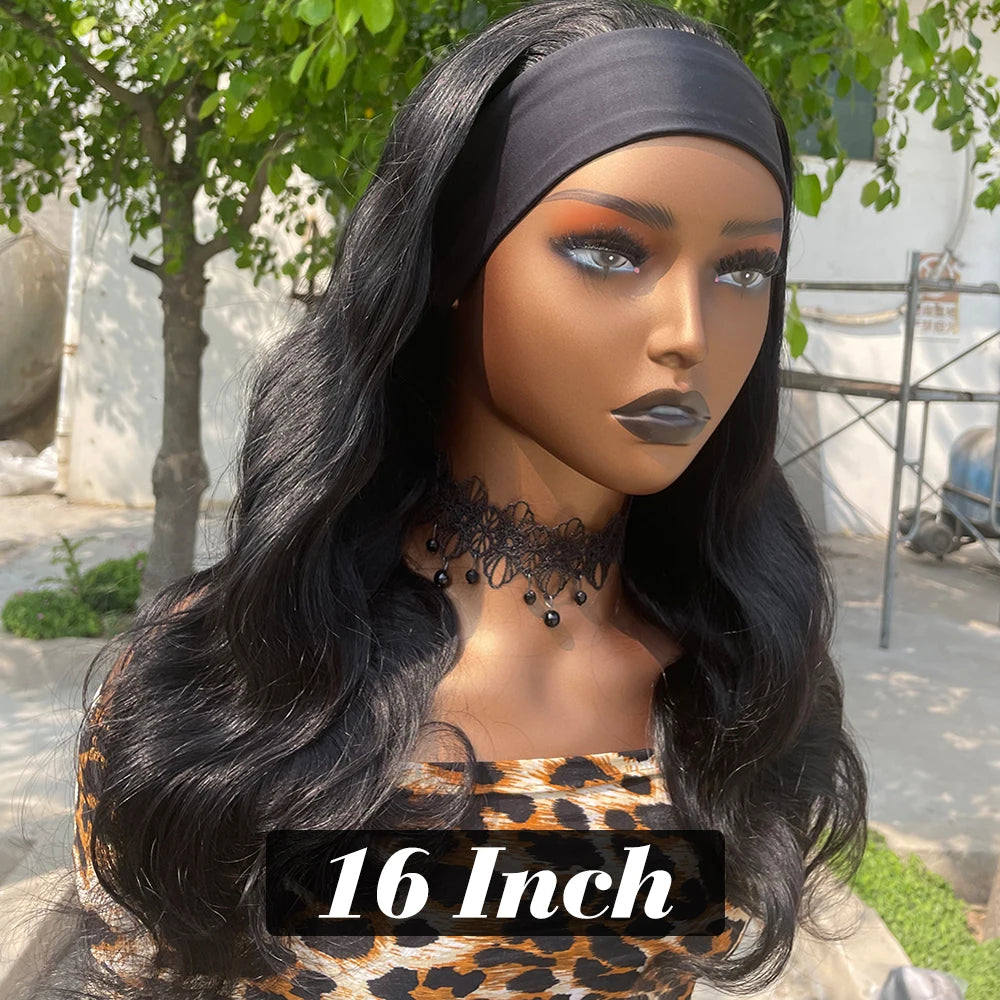 Perruque bando Human Hair Body Wave
