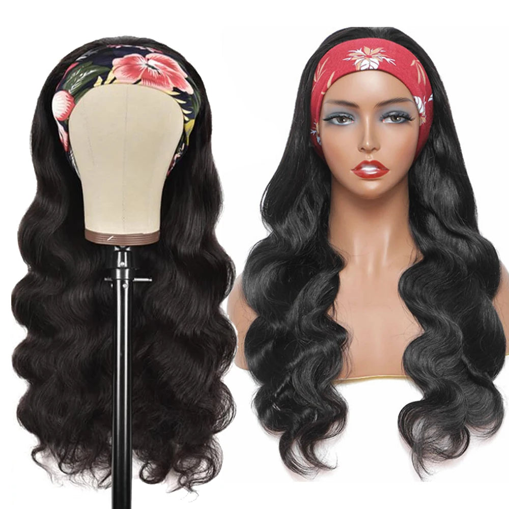 Perruque bando Human Hair Body Wave