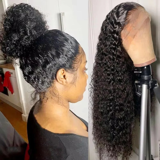 250 Density Deep Curly Wave 360 human hair