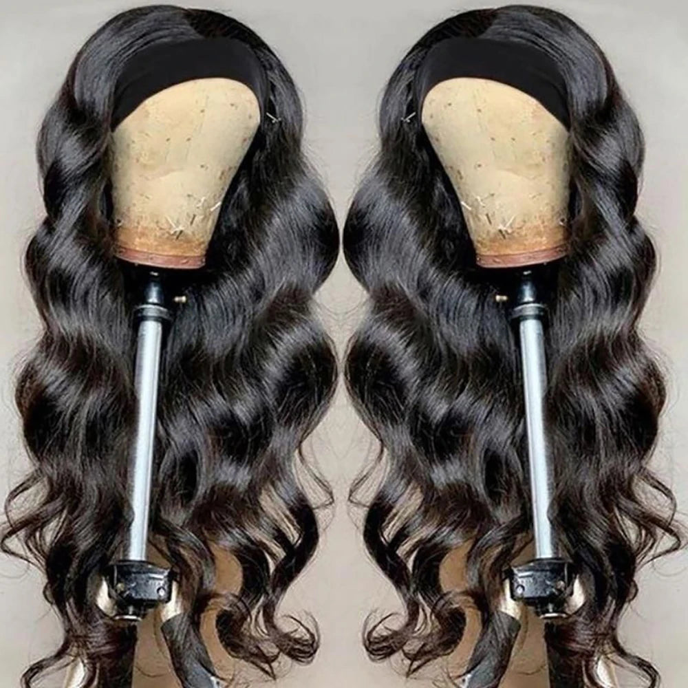 Perruque bando Human Hair Body Wave