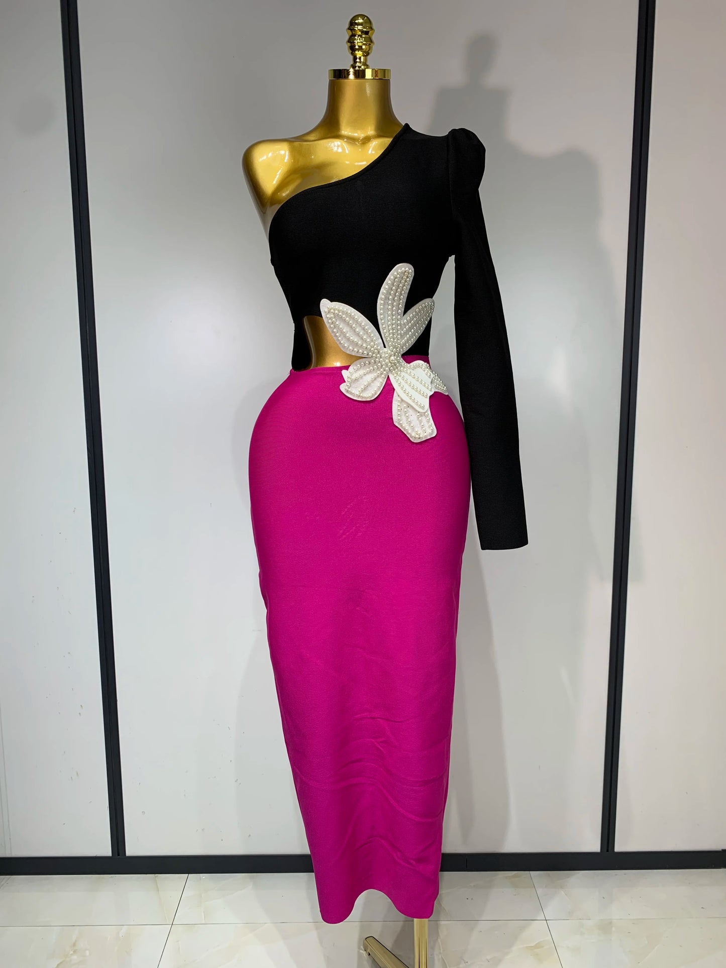 Robe de soirée élégante et luxueuse pour femme