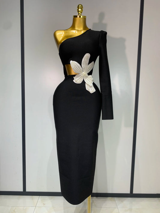 Robe de soirée élégante et luxueuse pour femme