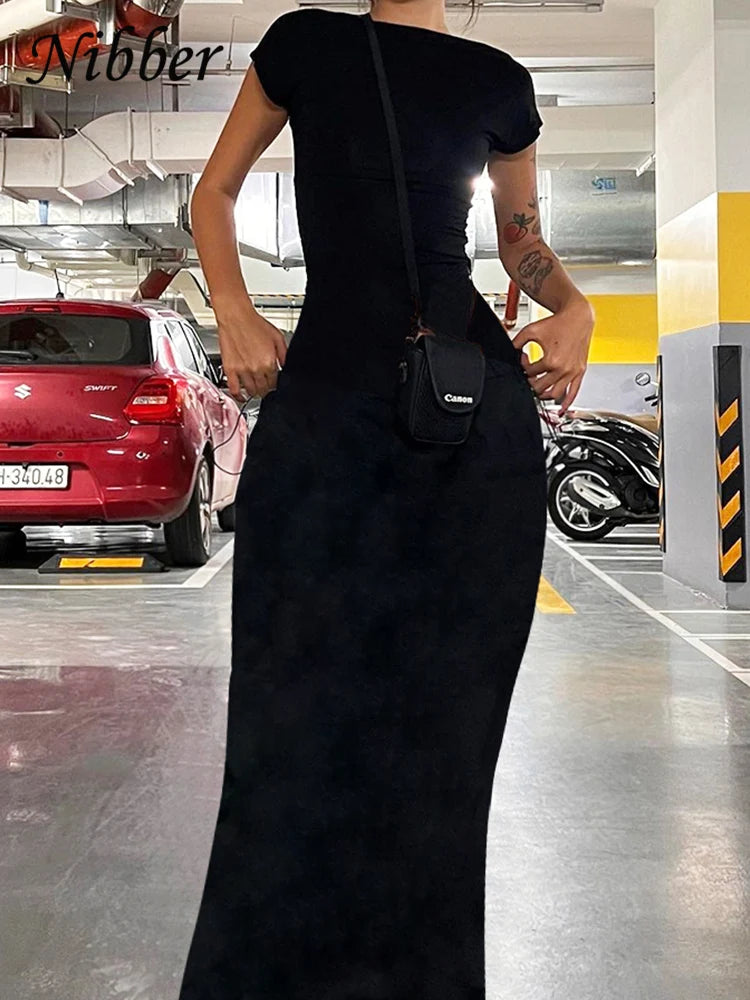 Robe longue dos nu sexy.